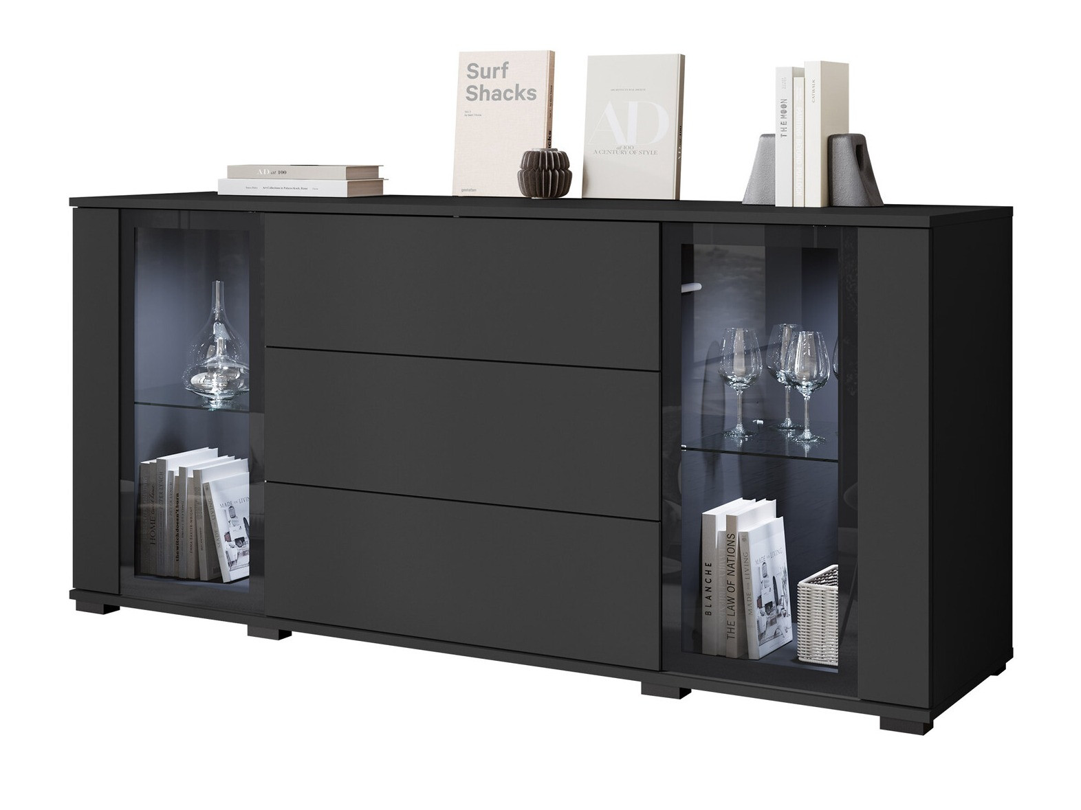 Komoda Torcame 101 (Crna)