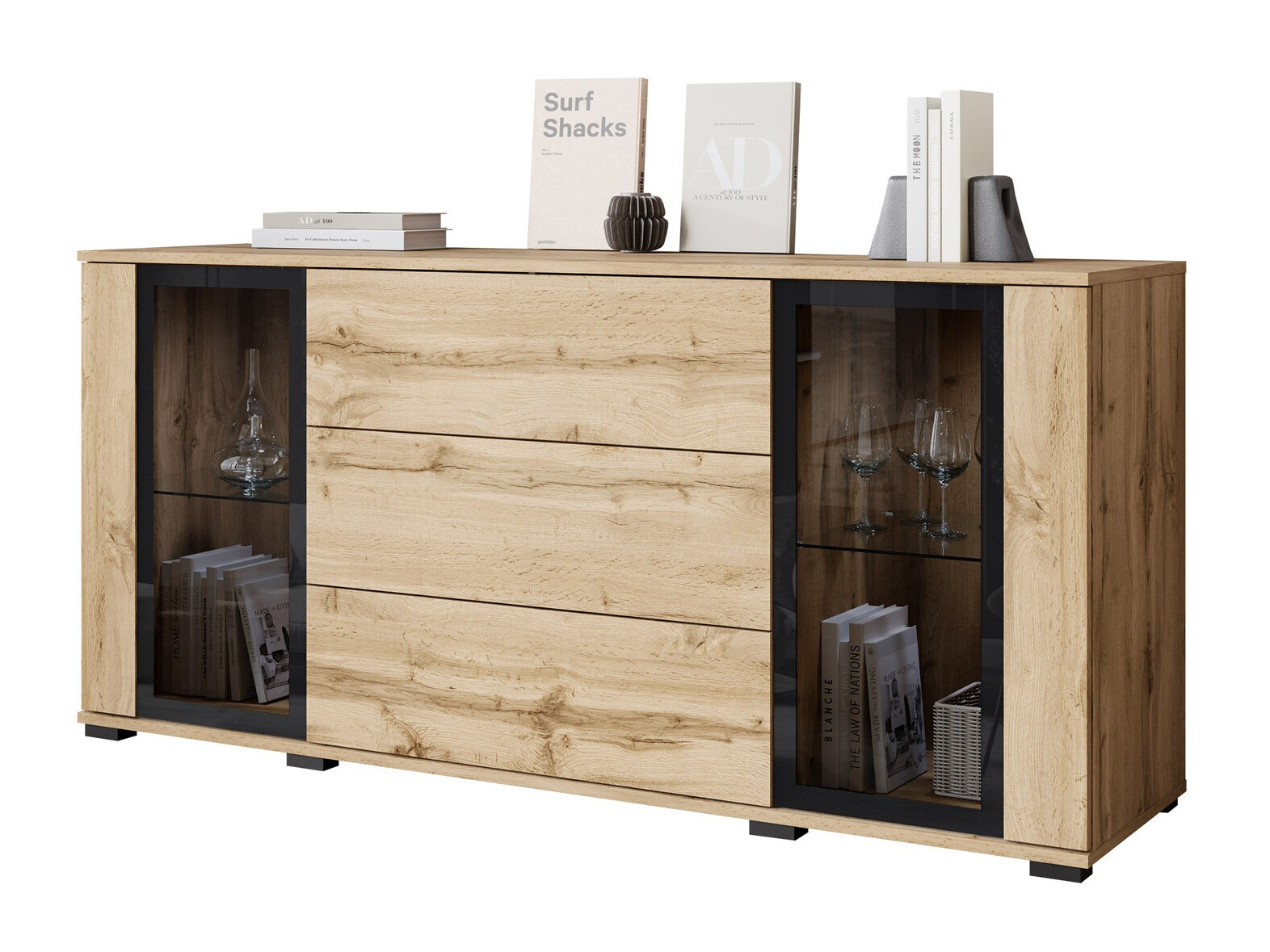 Komoda Torcame 101 (Hrast Wotan)