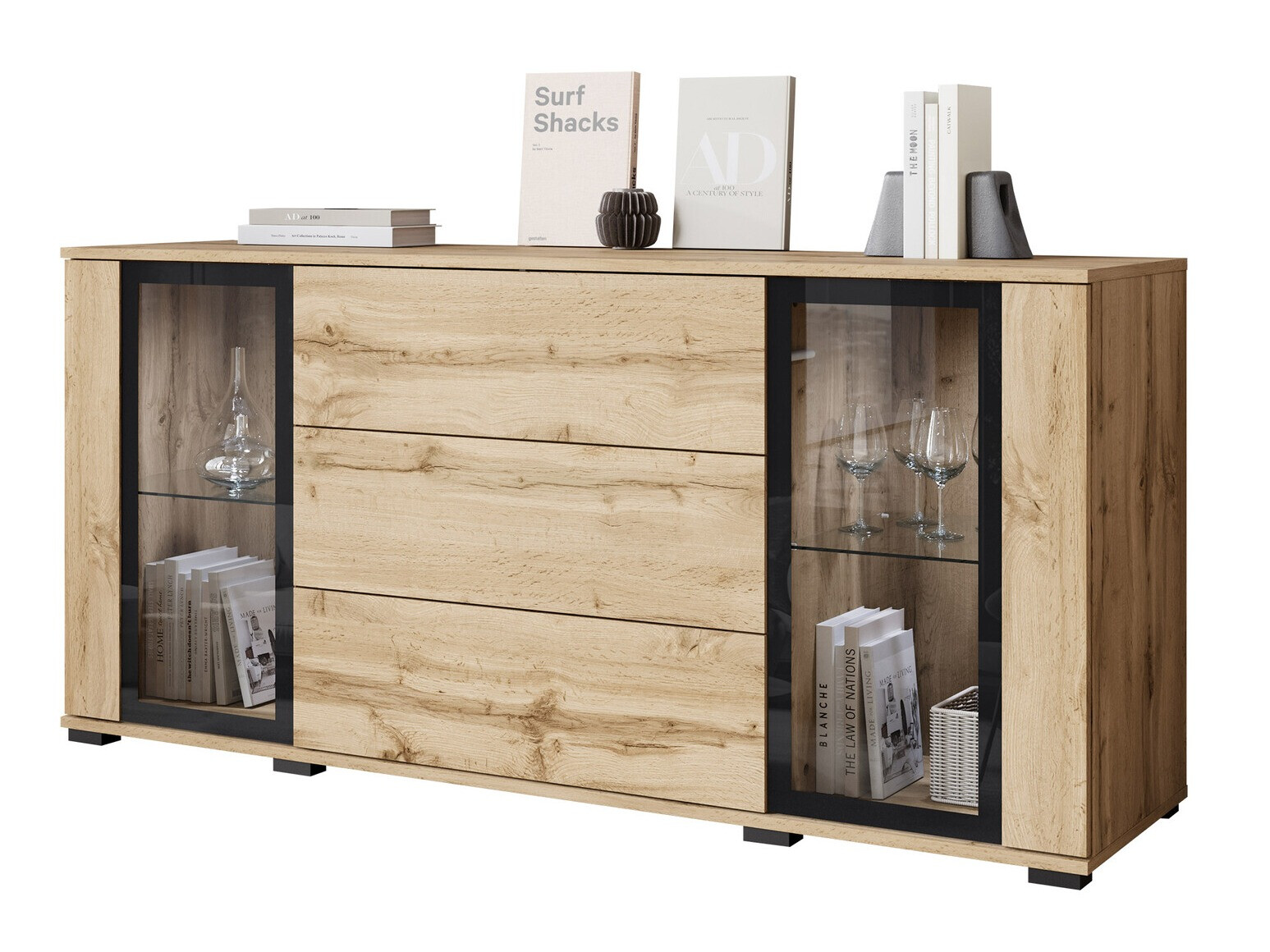 Komoda Torcame 101 (Hrast Wotan)