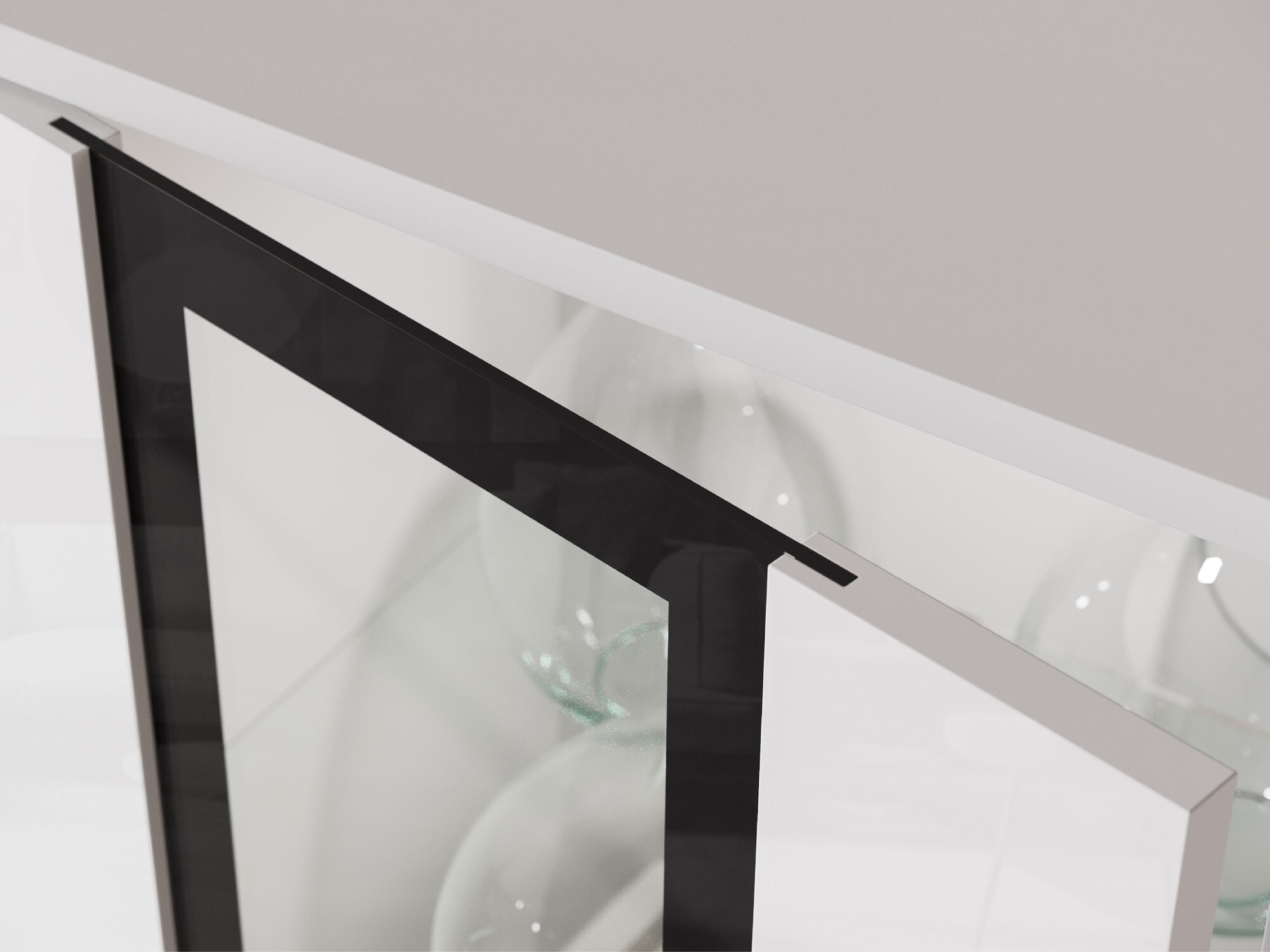 Ormarić Torcame 100 (Bijela + Sjajno bijela)