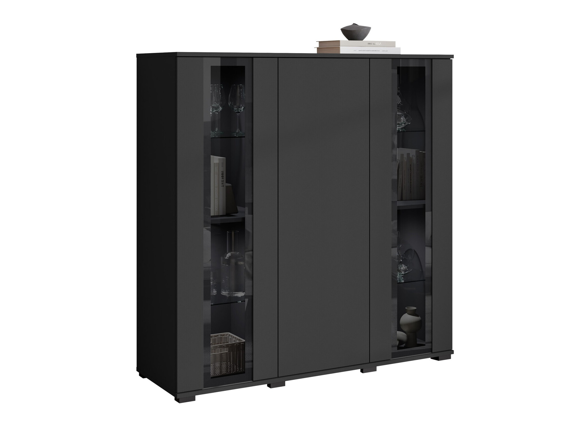 Ormarić Torcame 100 (Crna)