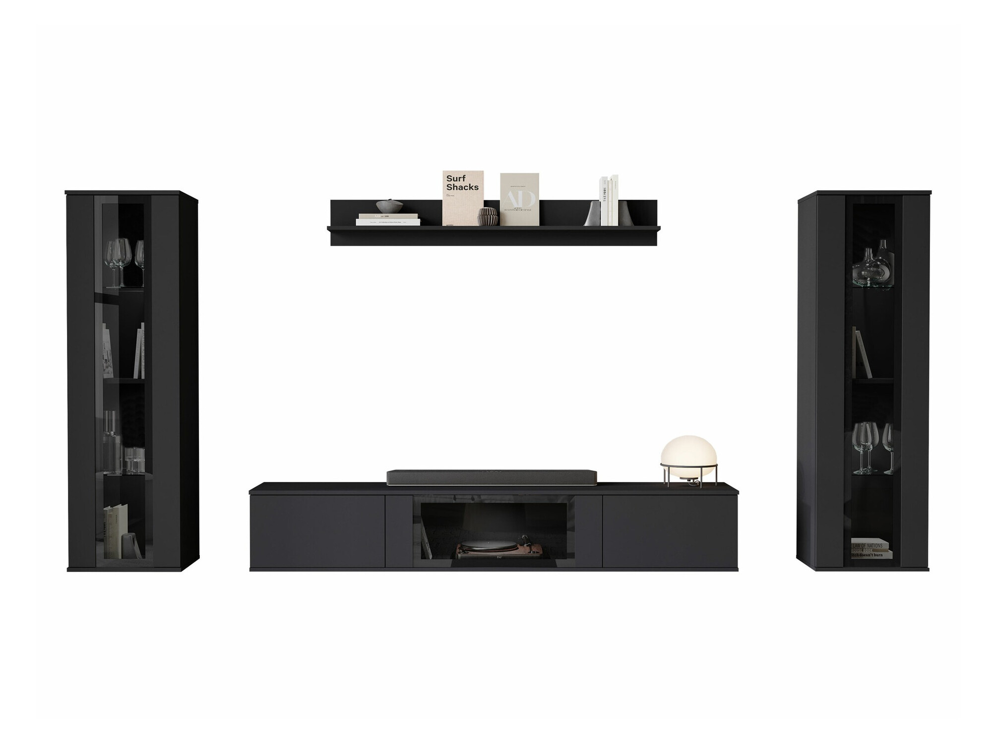 Set za dnevni boravak Torcame 103 (Crna)