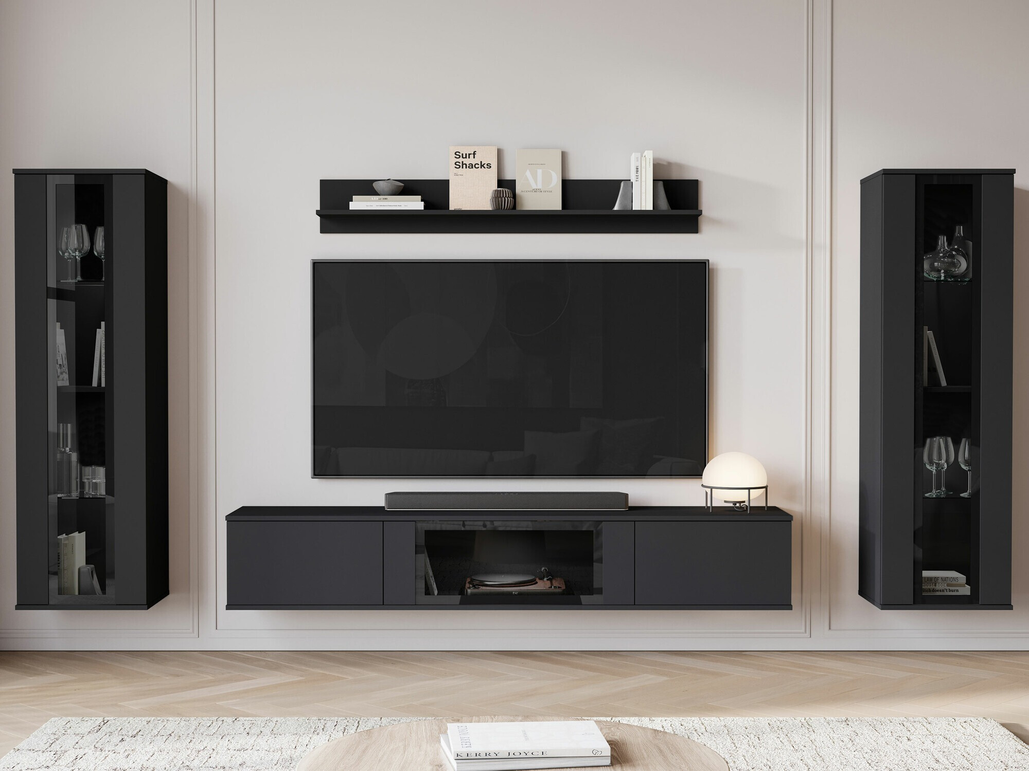 Set za dnevni boravak Torcame 103 (Crna)