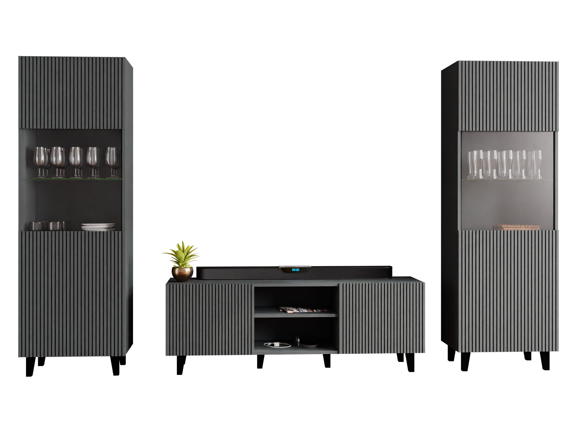 Dnevni boravak Remeta 110 (Antracit)