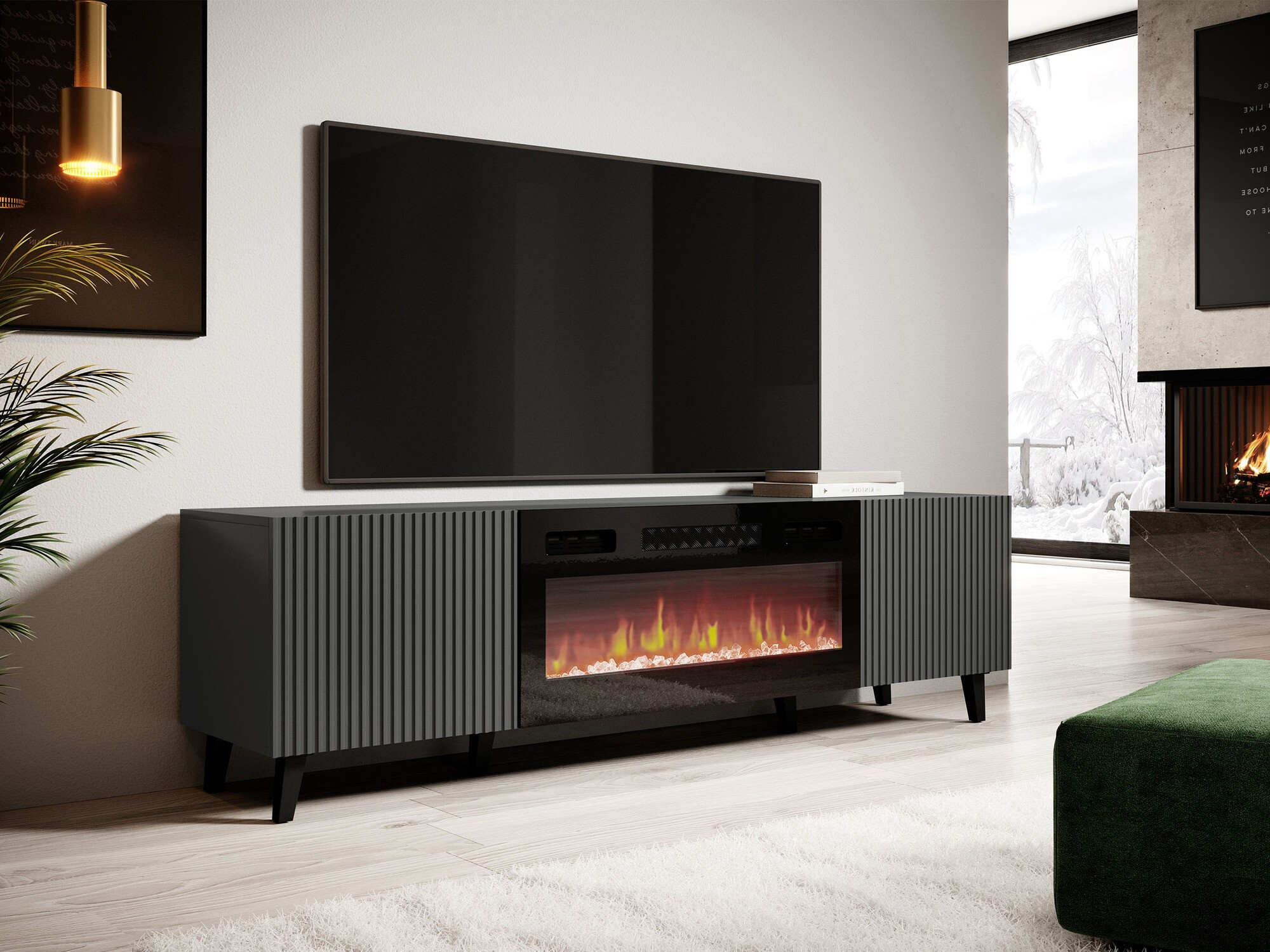 TV stol Remeta 107 (Antracit)