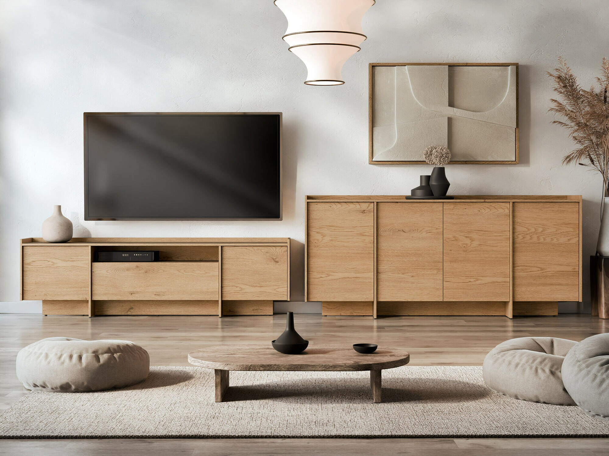 Set za dnevni boravak Parma 107 (Hrast)