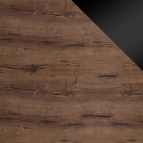 Dnevni boravak Fivelbo 115 (Monastery hrast + Sjajno crna)