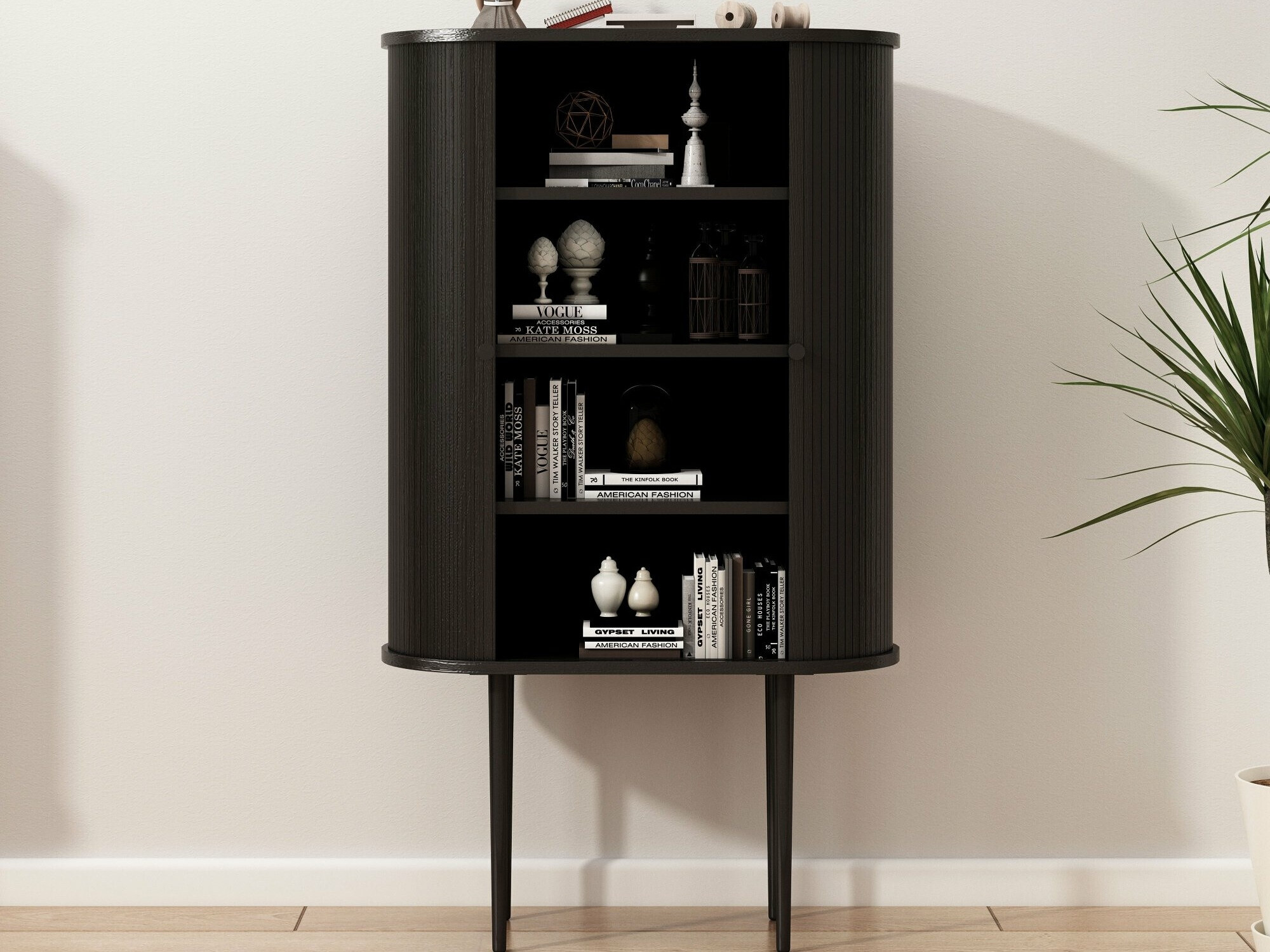 Ormarić Burleson 104 (Crna)