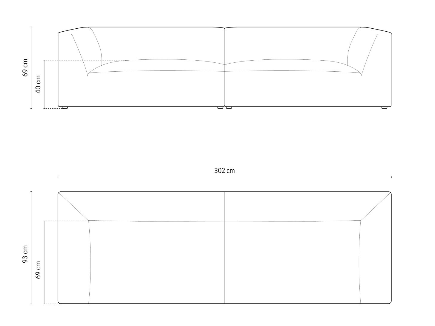 Sofa Vermaru 102 (Scala Ocean)