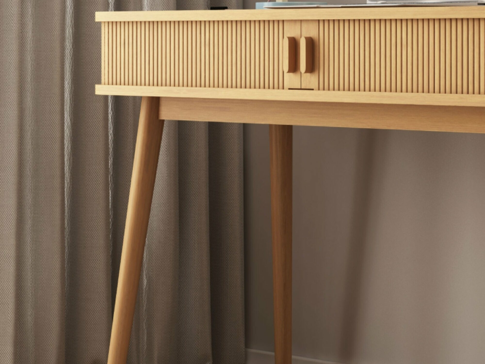 Uredski stol Burleson 469 (Svijetlo drvo)