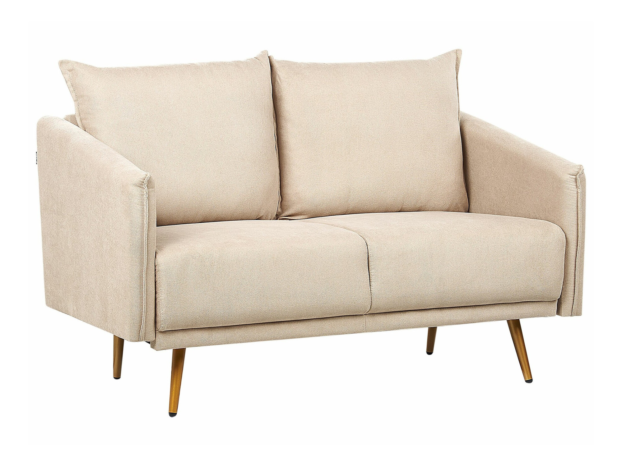 Kauč Berwyn 193 (Svijetlo smeđa + Zlatna)