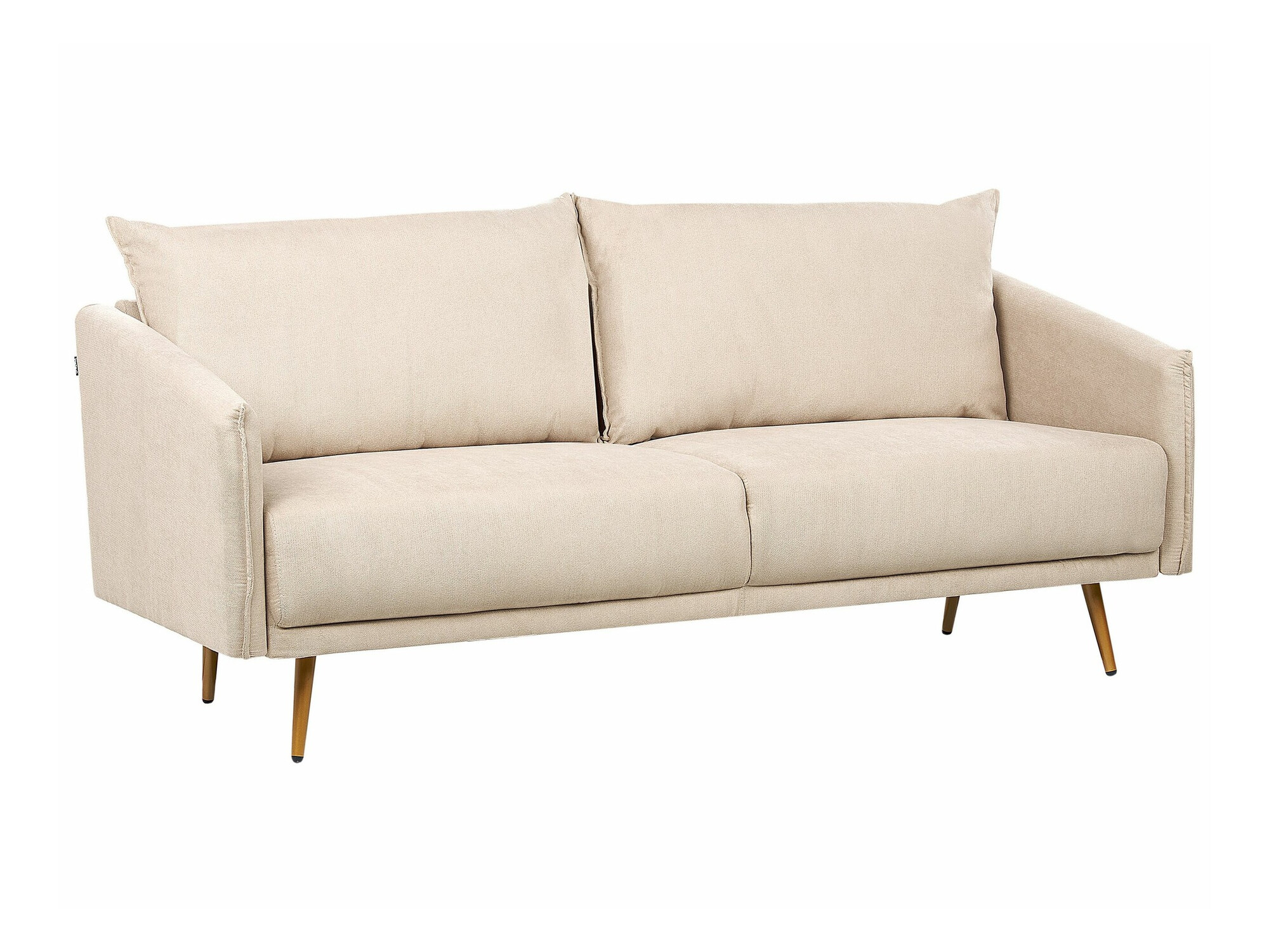 Kauč Berwyn 202 (Svijetlo smeđa + Zlatna)