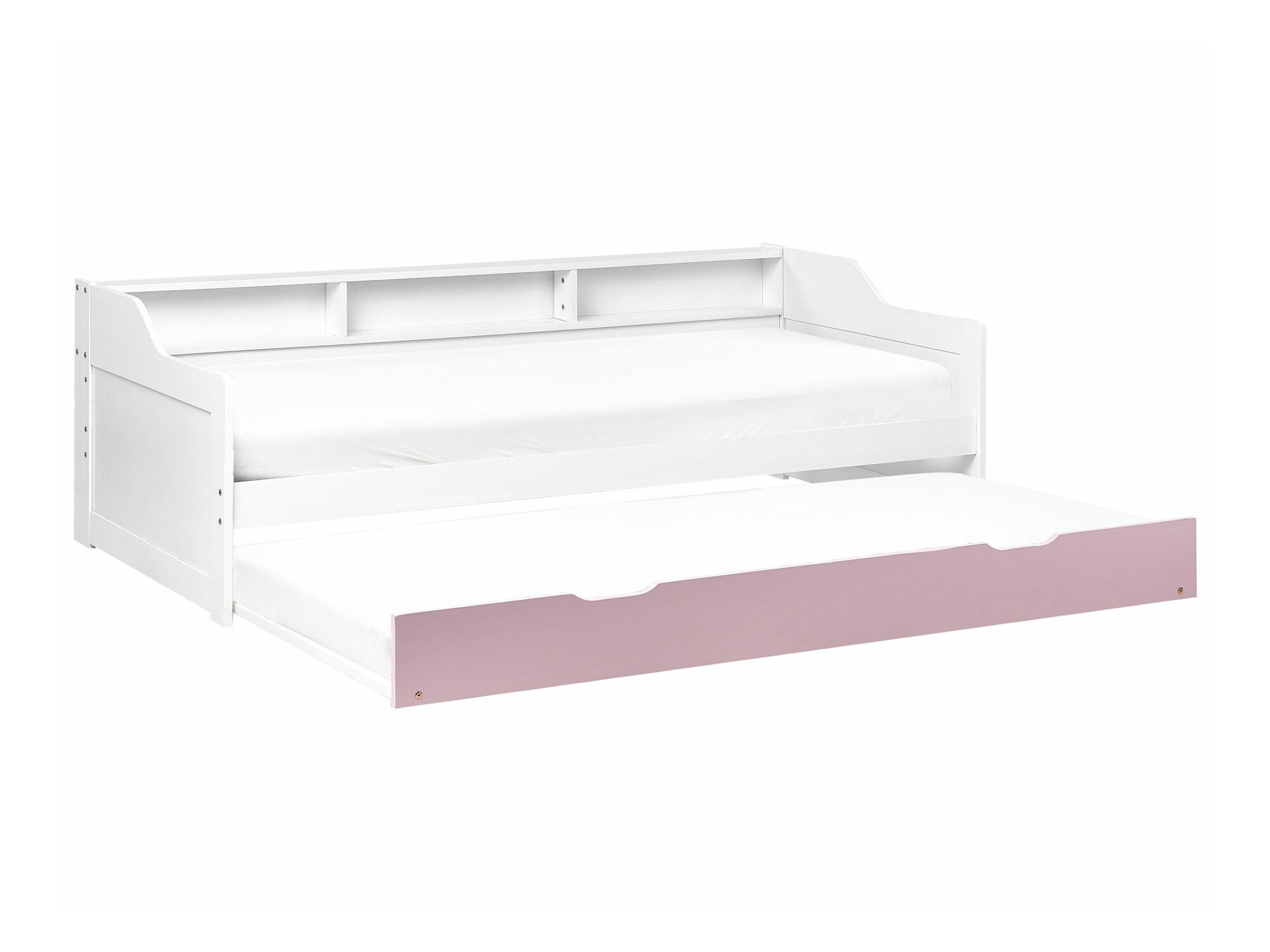 Krevet Berwyn 2289 (Bijela + Ružičasta)