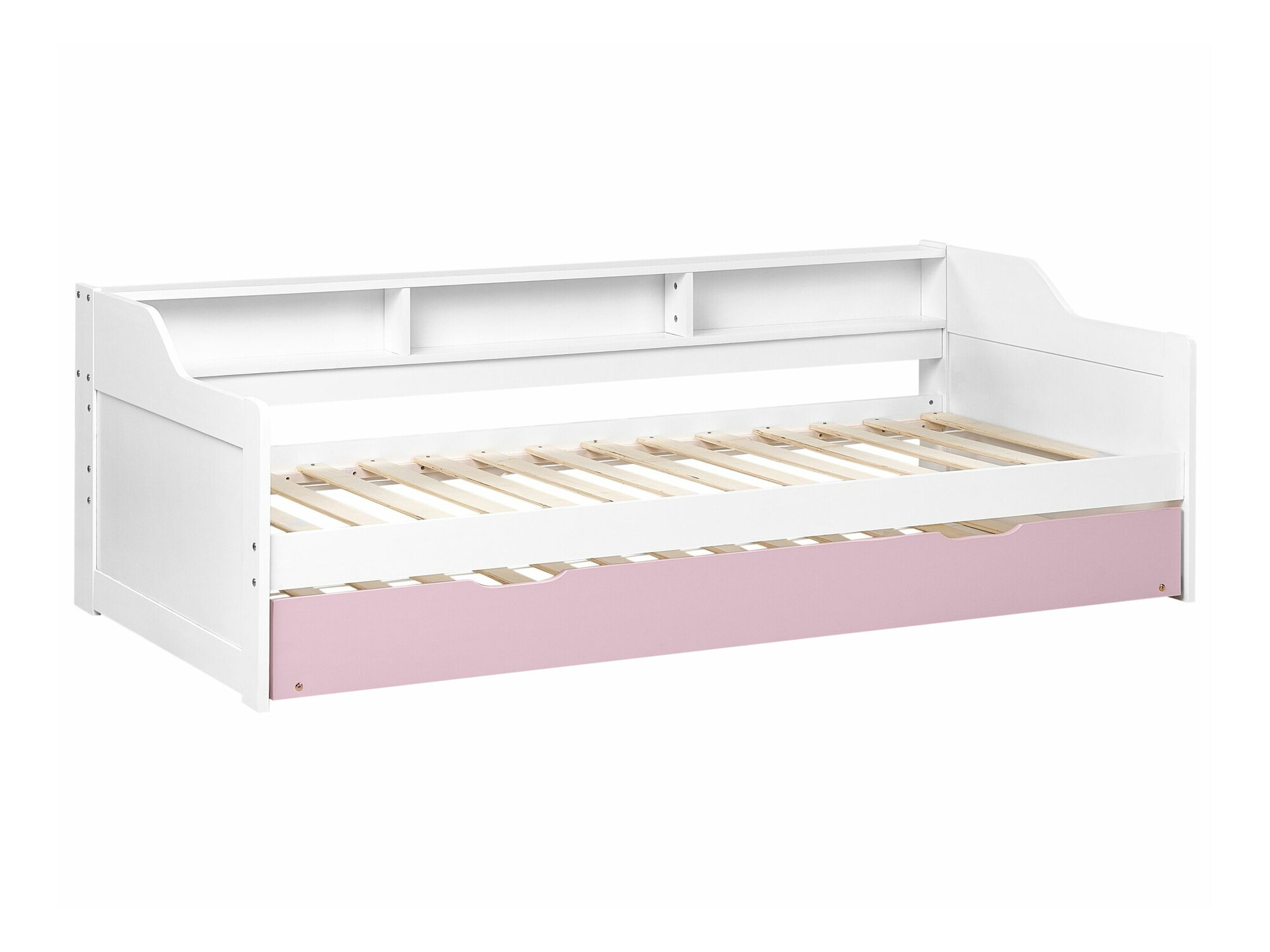 Krevet Berwyn 2289 (Bijela + Ružičasta)