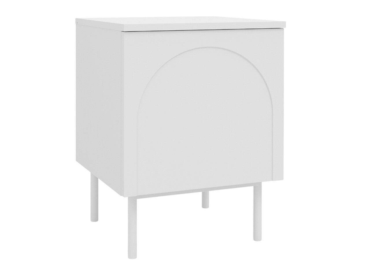 Noćni ormarić Burleson 109 (Bijela)