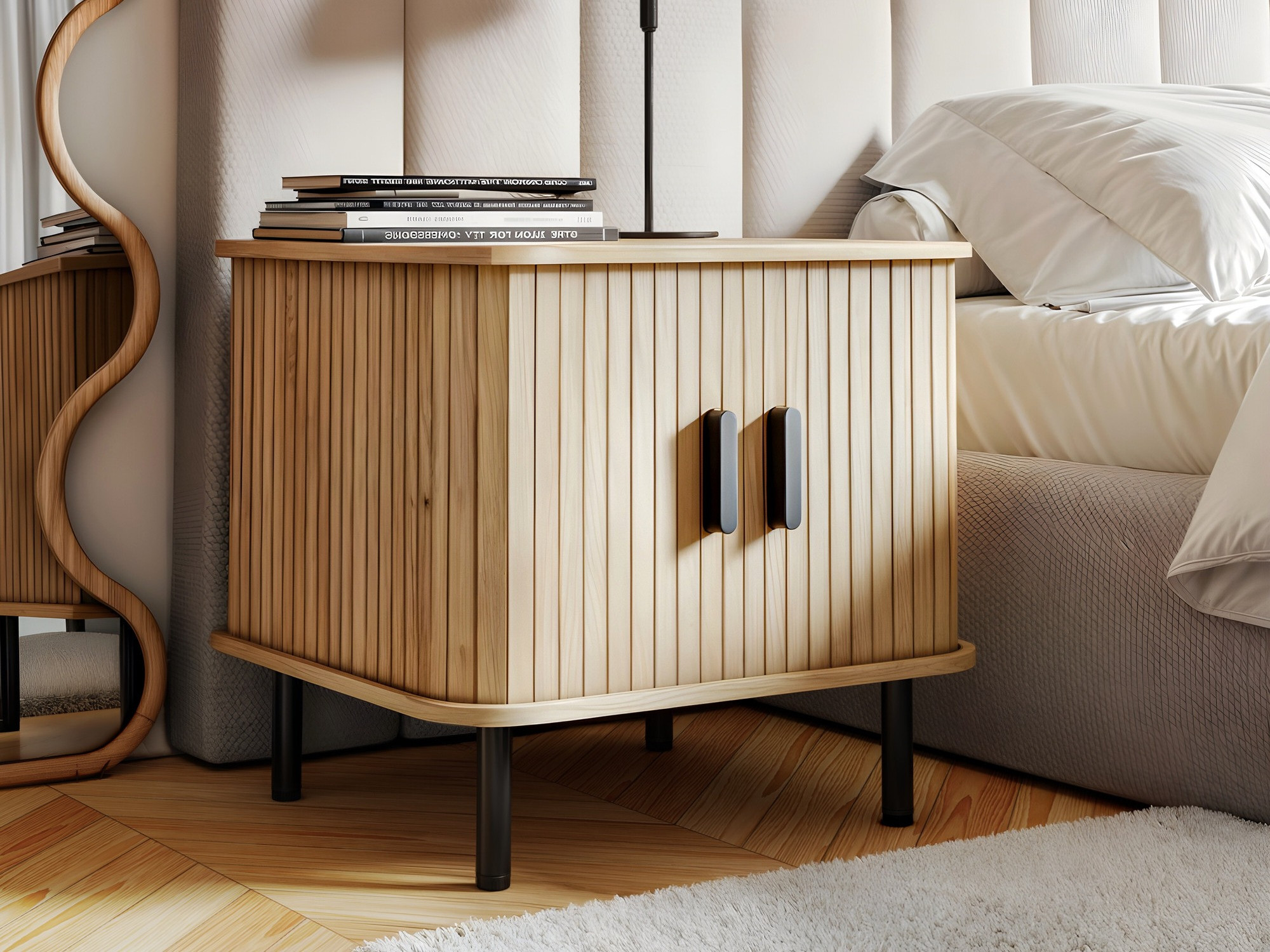 Noćni ormarić Burleson 119 (Hrast)