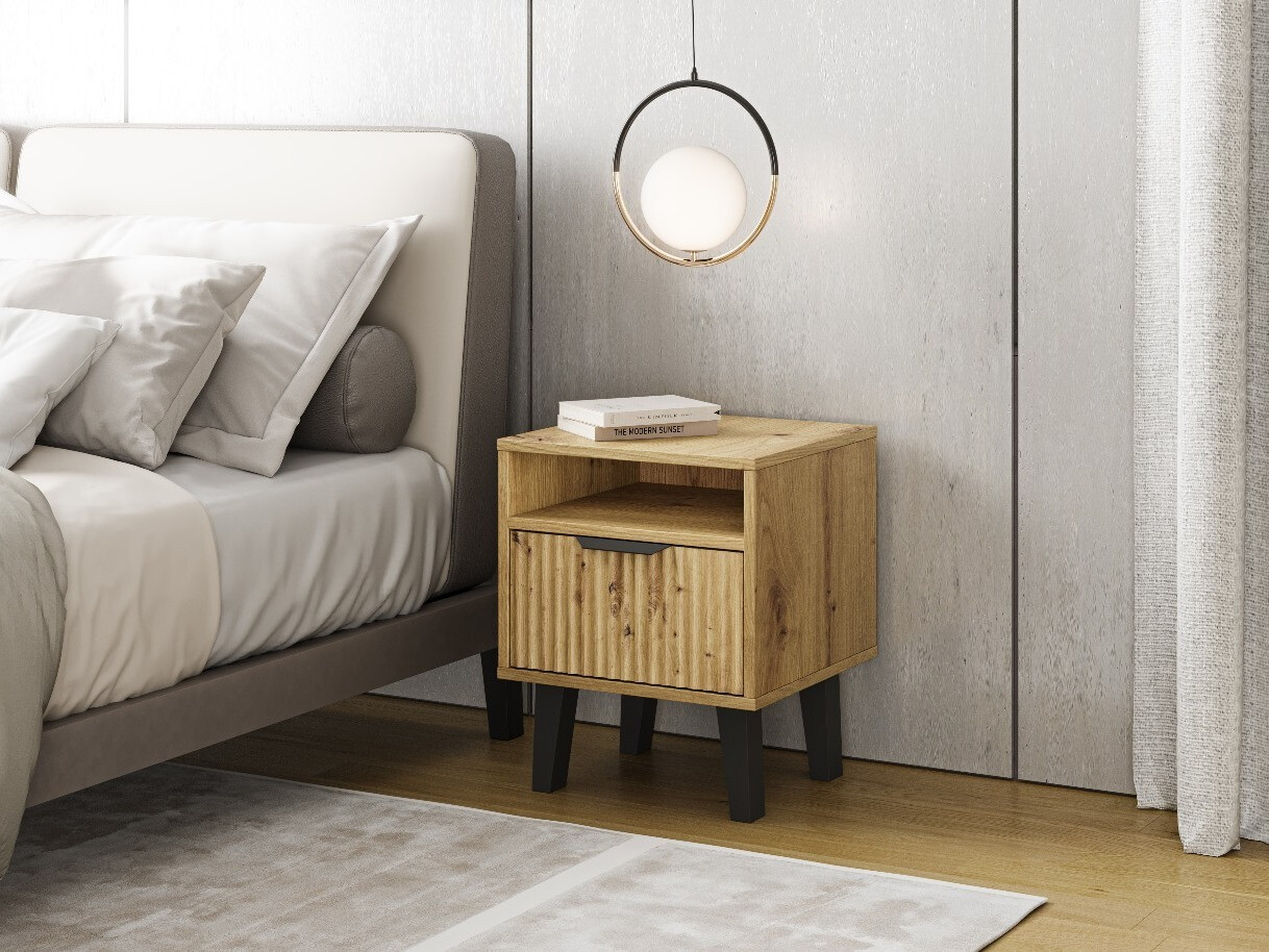 Noćni ormarić Mandeville 281 (Hrast Artisan)