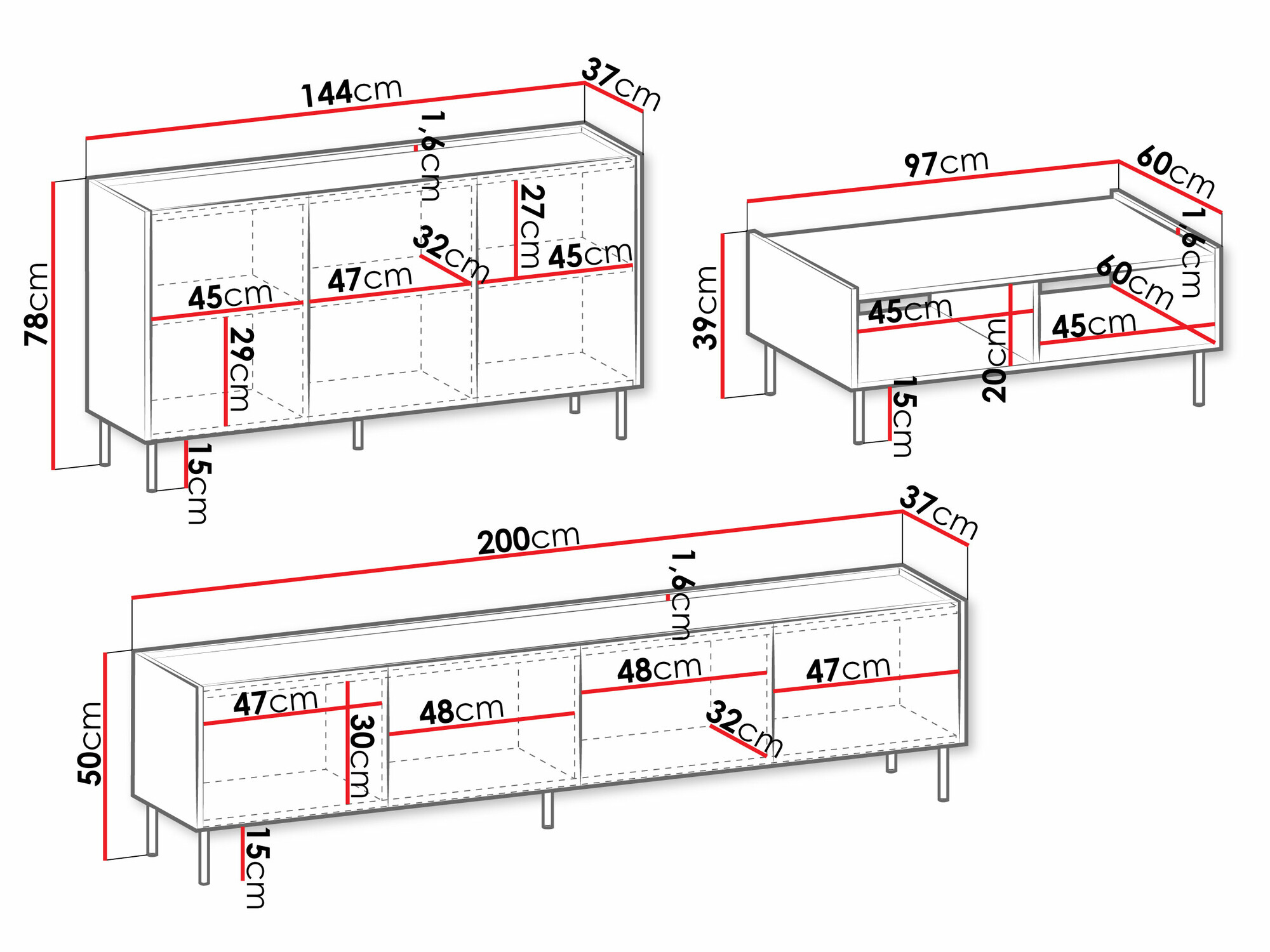 Dnevni boravak Comfivo Belviro 105