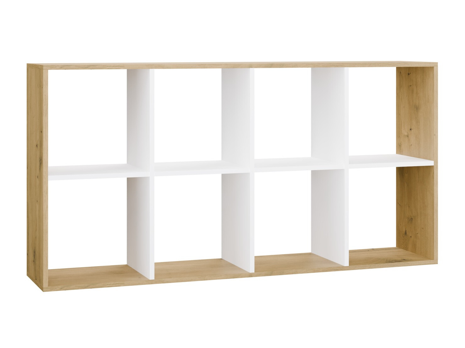 Polica Mandeville 288 (Bijela + Artisan hrast)