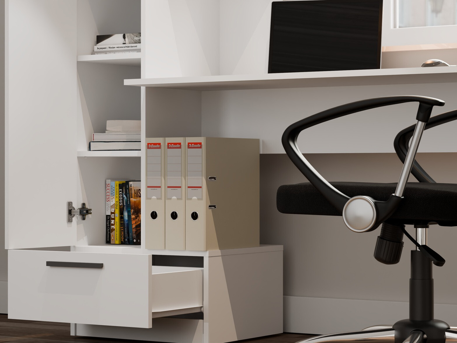 Uredski stol Mandeville 321 (Bijela)