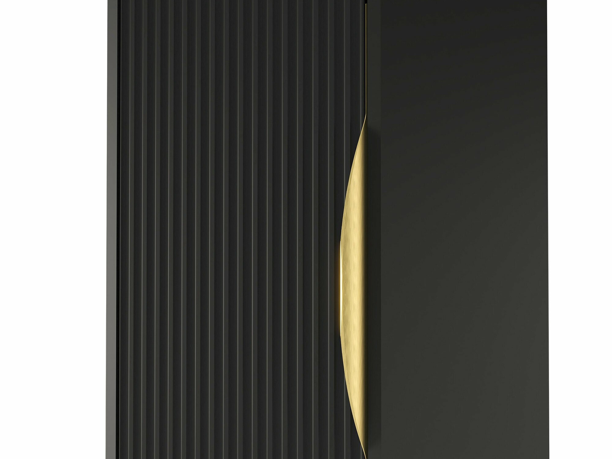 Zidni ormarić Burleson 160 (Crna)