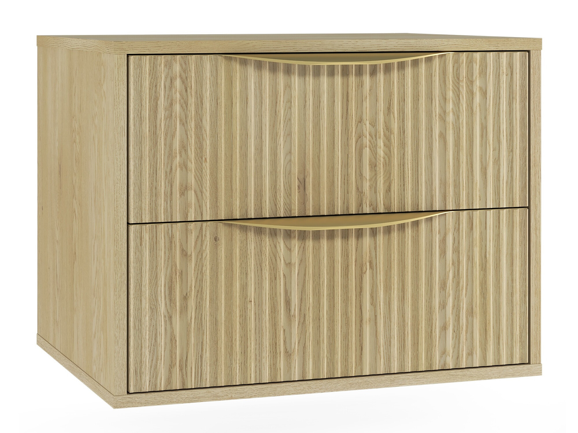 Zidni ormarić za umivaonik Burleson 162 (Hrast)