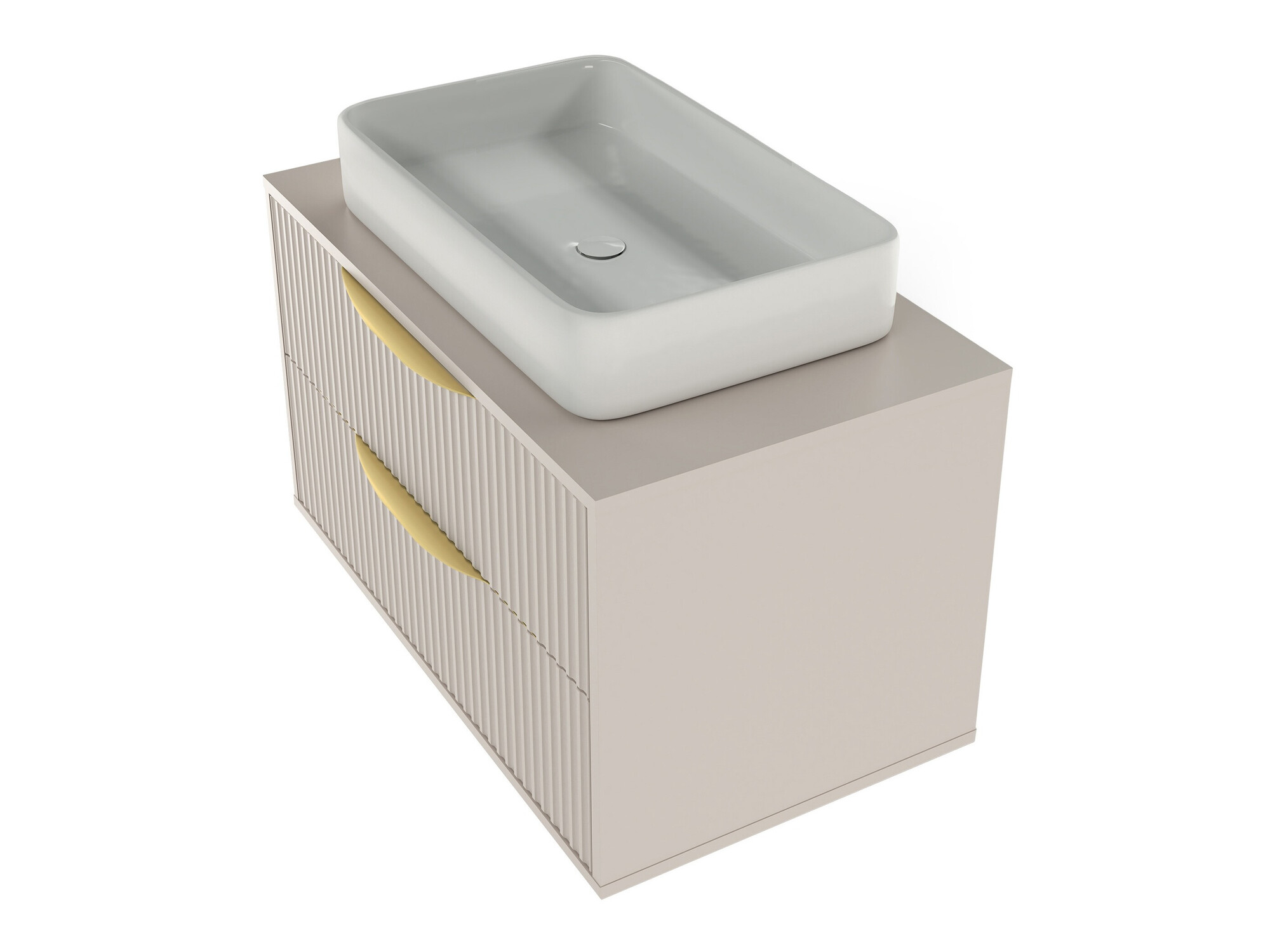 Zidni ormarić za umivaonik Burleson 163 (Kašmir)