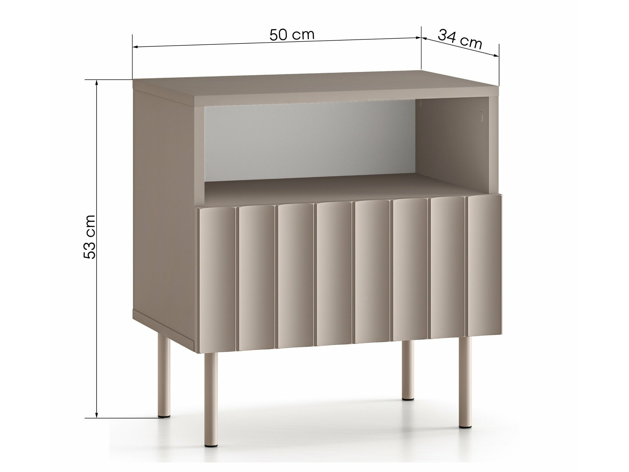 Noćni ormarić Burleson 178