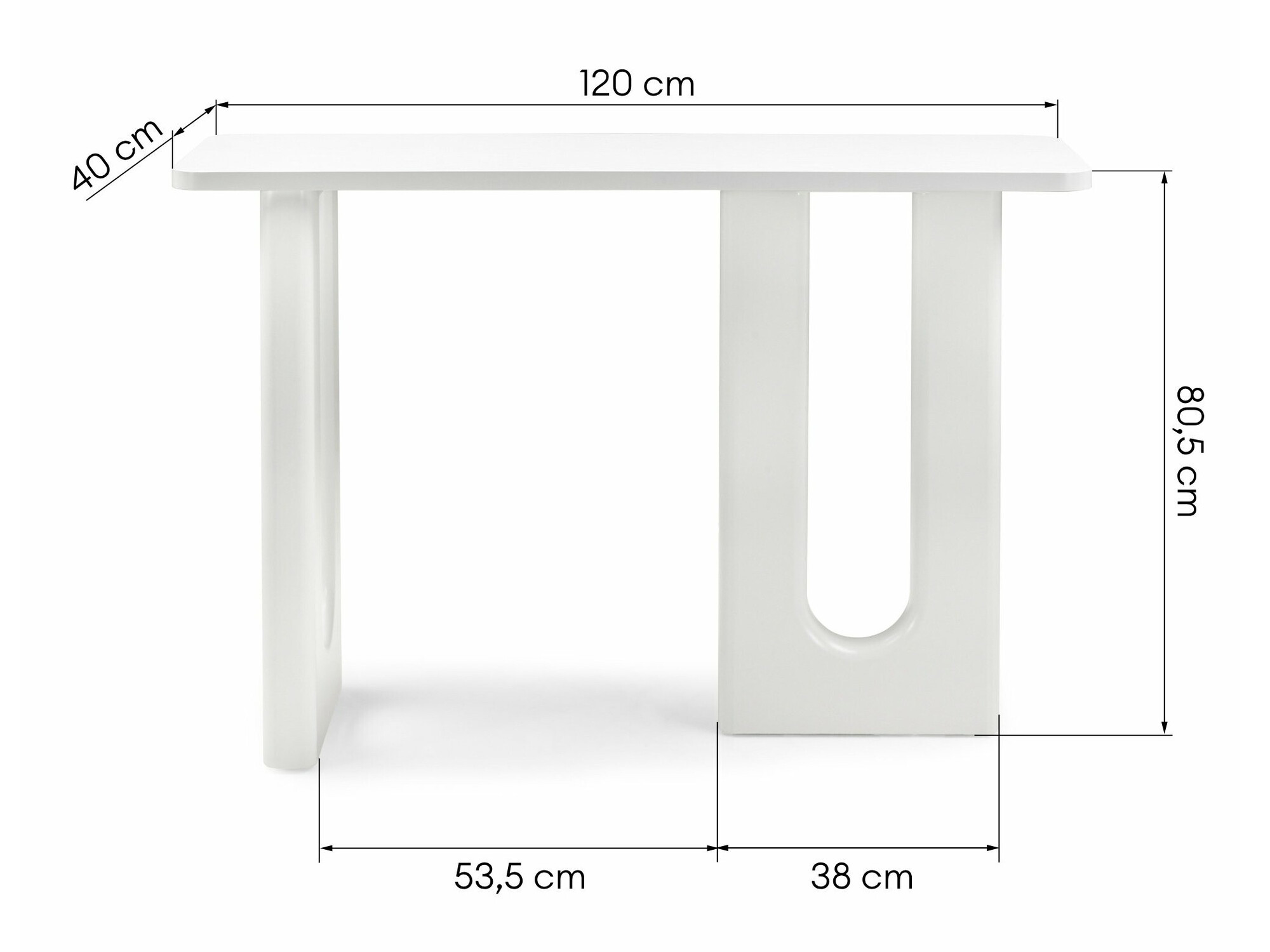 Stol Burleson 509 (Bijela)