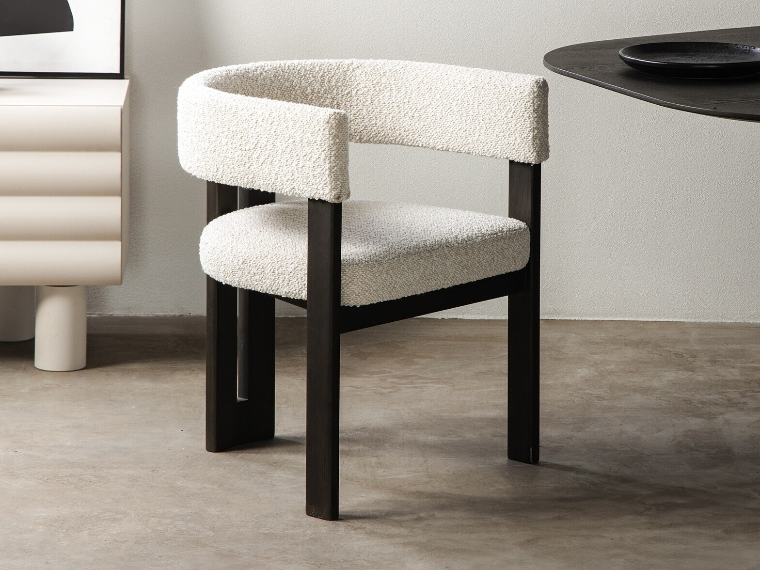 Stolica Burleson 176 (Bež + Tamno smeđa)