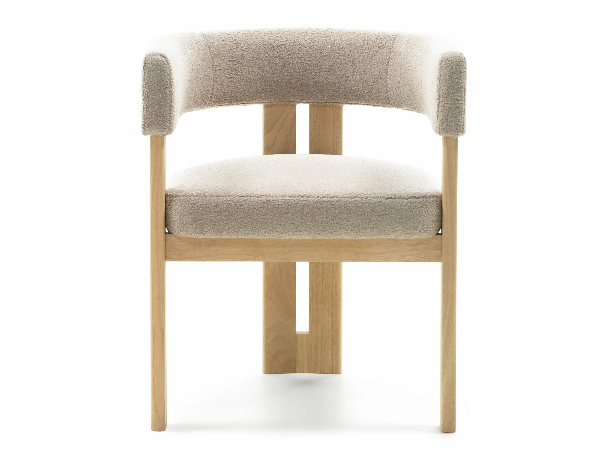 Stolica Burleson 176 (Krem + Svijetlo drvo)