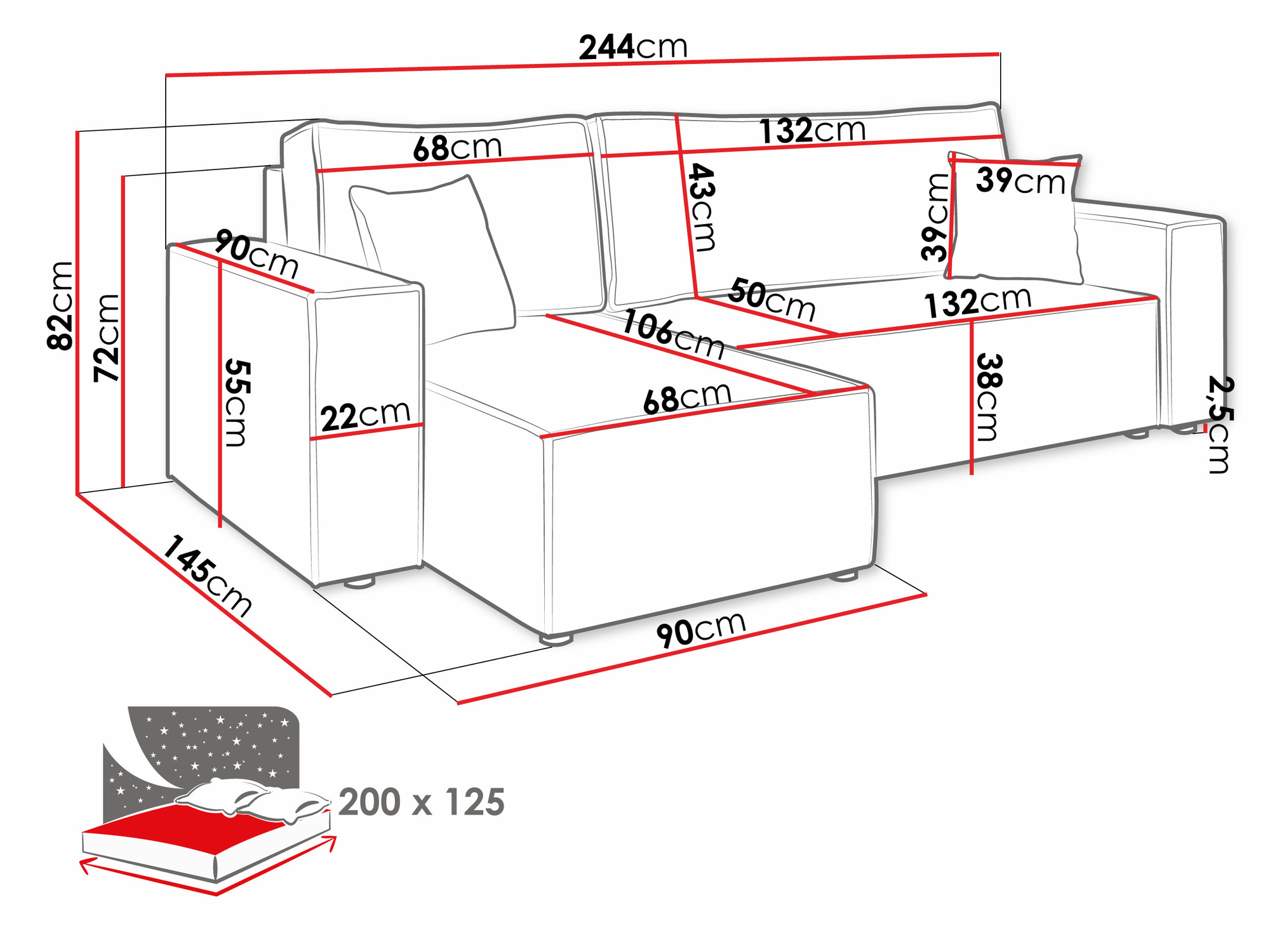 Kutna garnitura Vespes (Poso 05)