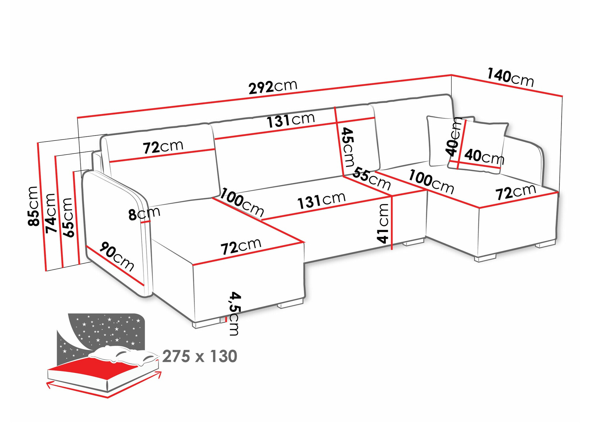 Kutna garnitura Columbus 246 (Velo 623)