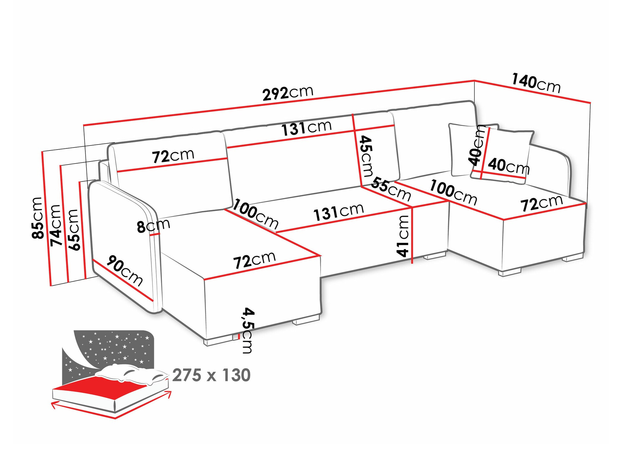 Kutna garnitura Columbus 246 (Velo 635)