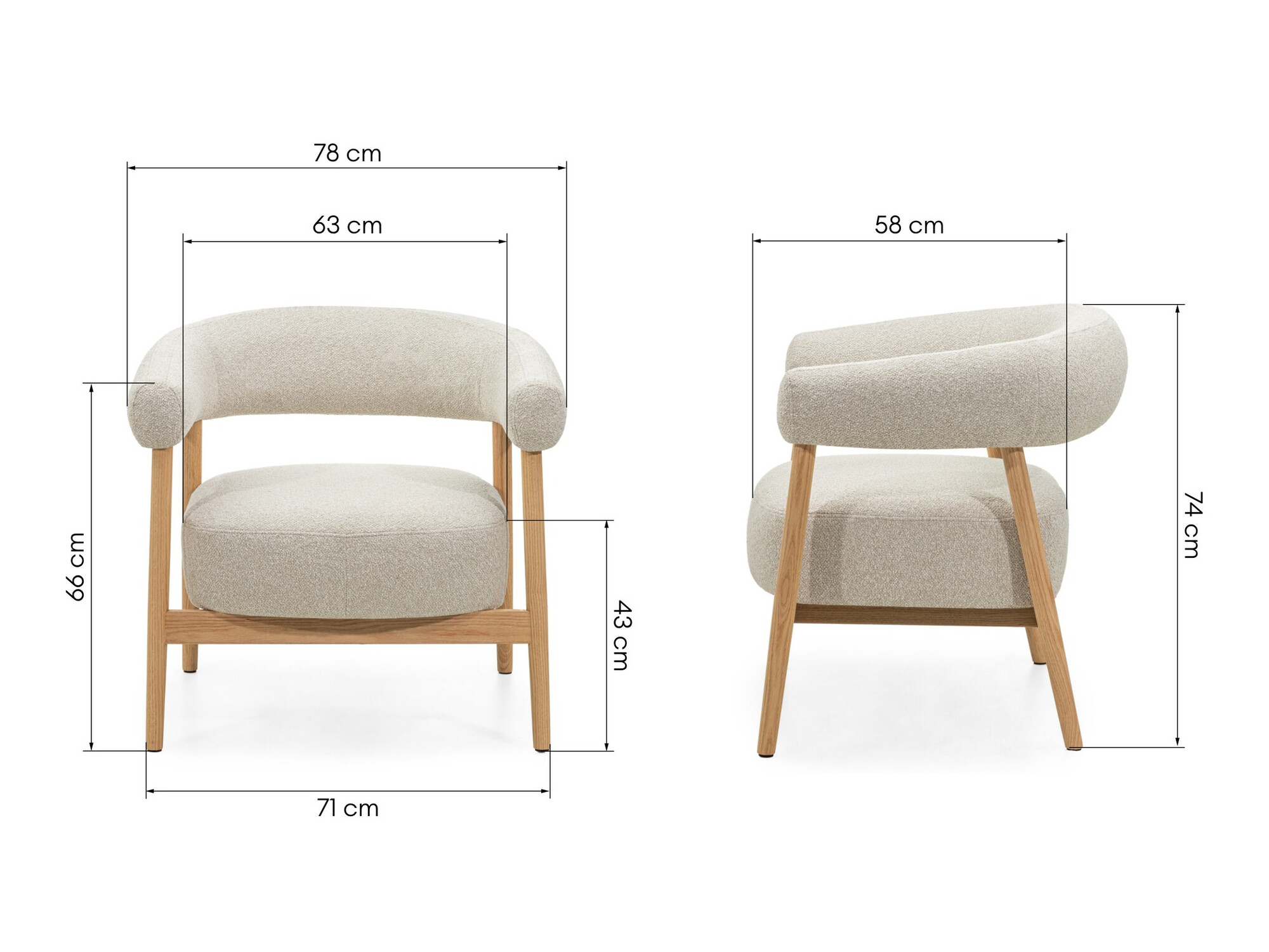 Fotelja Burleson 197