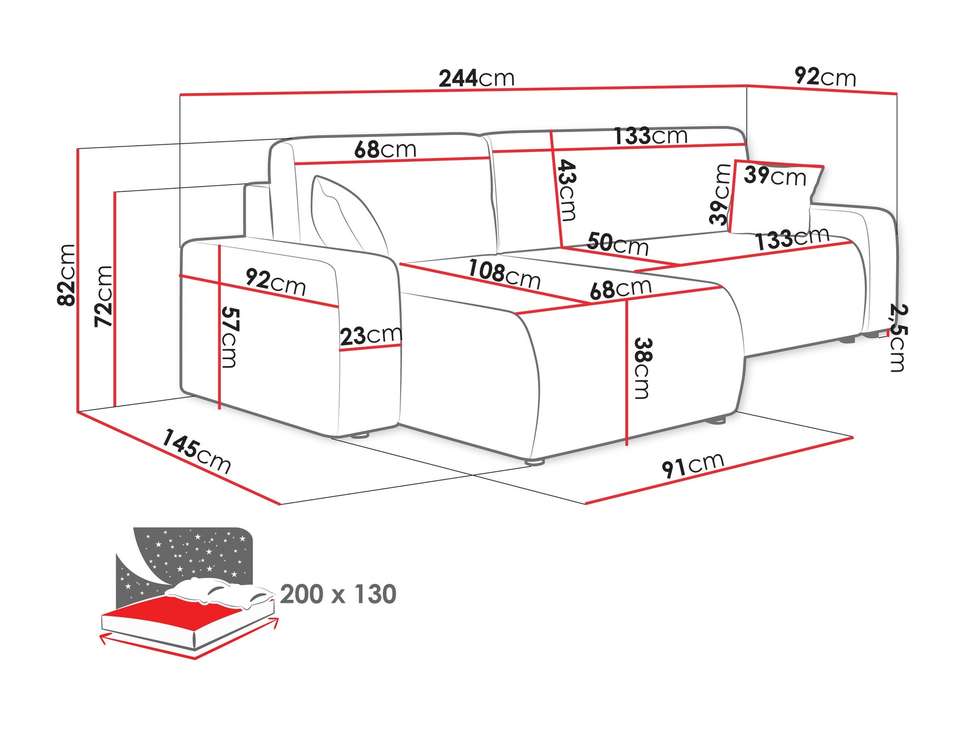 Kutna garnitura Shelton 102 (Poso 14)