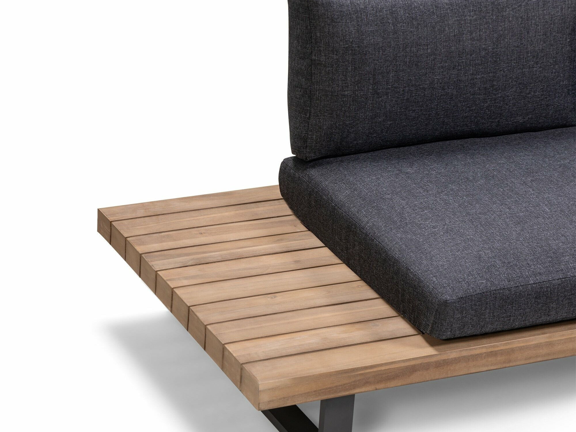 Set vrtnog namještaja Burleson 584 (Siva + Bagrem)