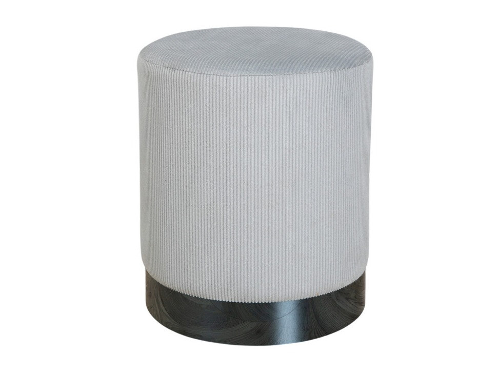 Tabure Dallas 2936 (Svijetlo siva + Sjajno crna)