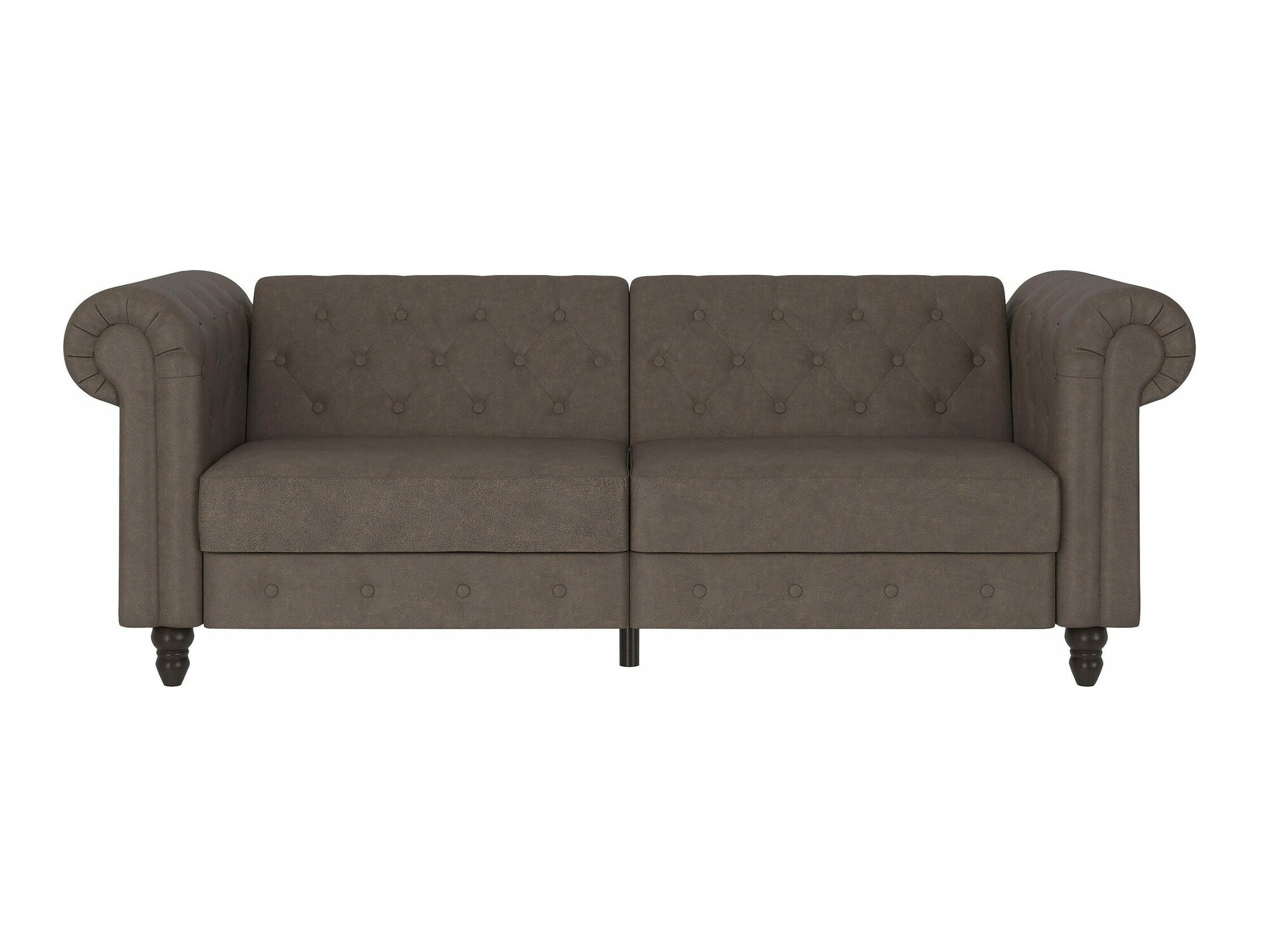 Chesterfield kauč Tulsa 217 (Tamno smeđa)