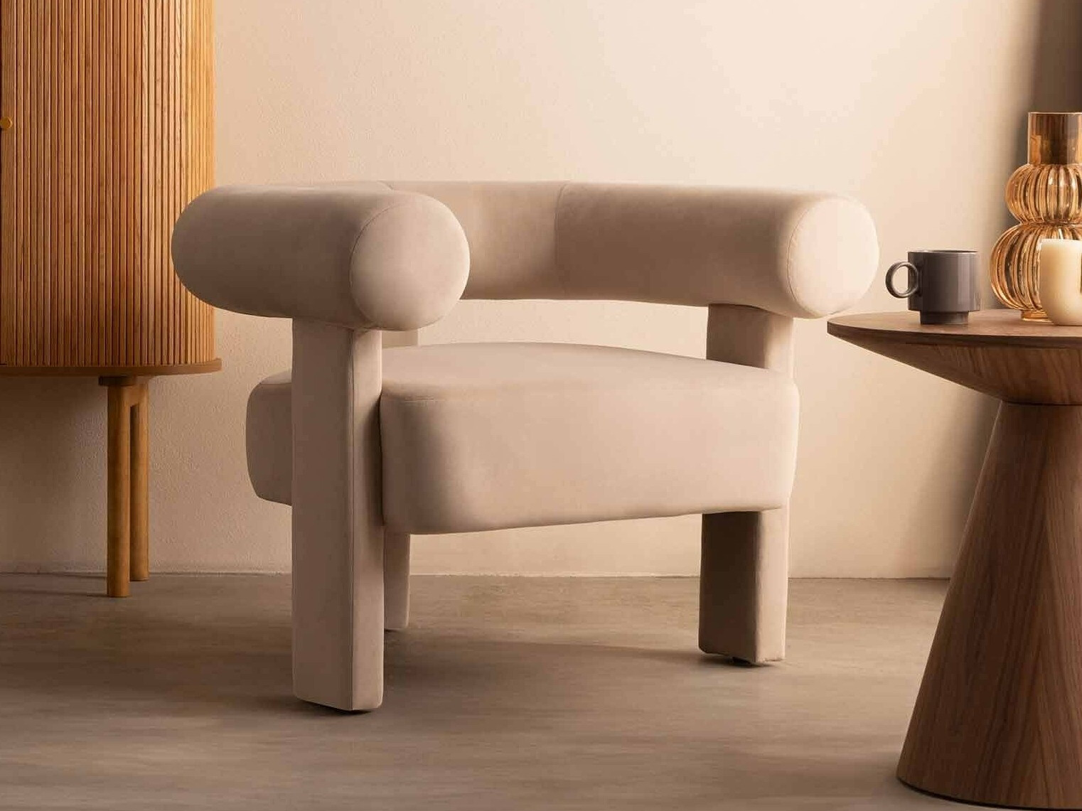 Fotelja Burleson 445 (Bež)