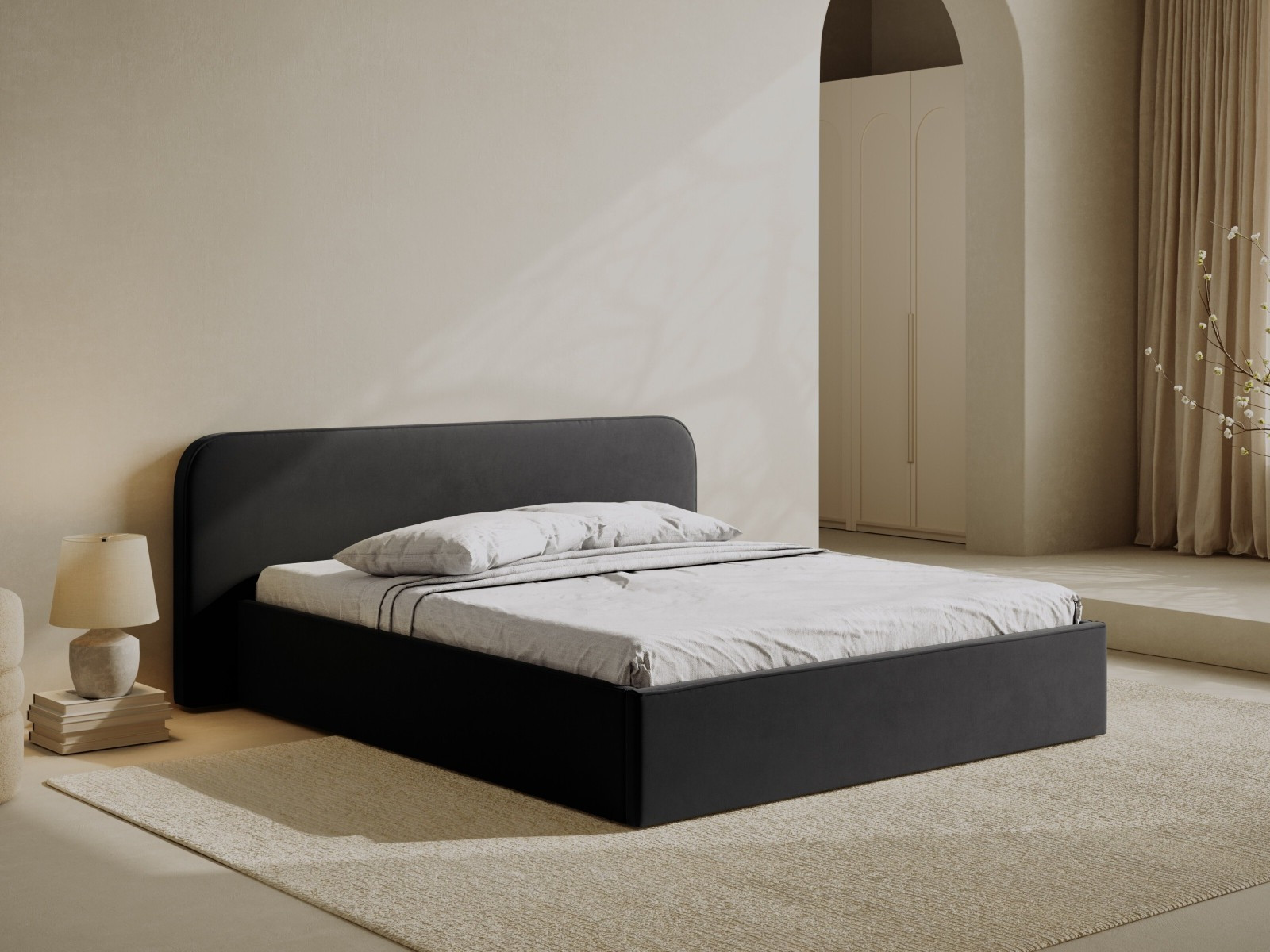 Krevet Beckley 158 (Portland Black)