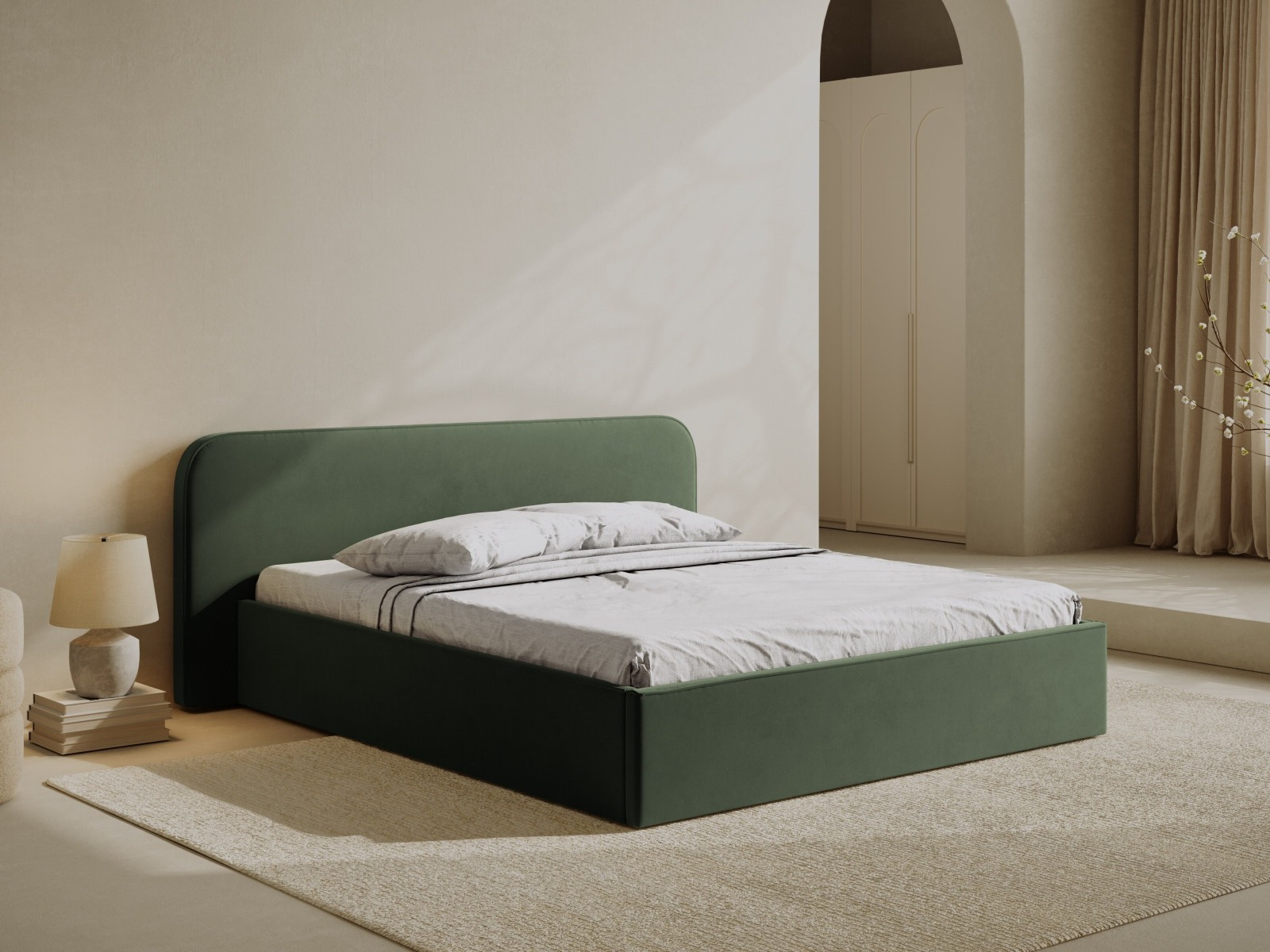 Krevet Beckley 158 (Portland Moss)