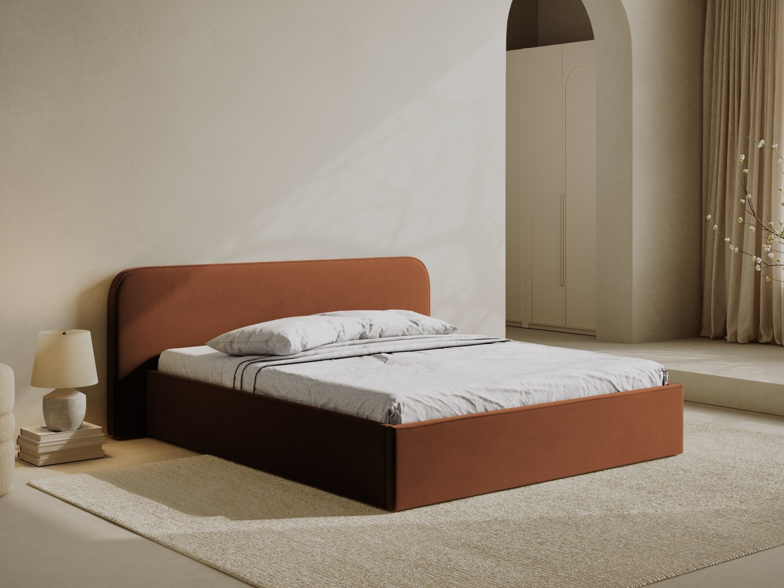 Krevet Beckley 158 (Portland Rust)
