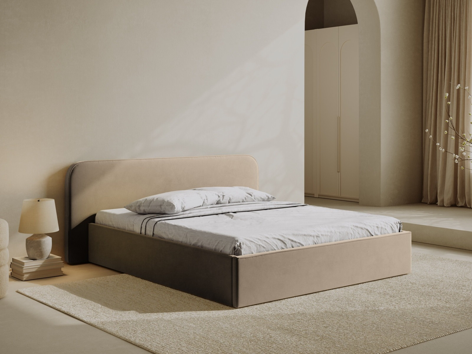 Krevet Beckley 158 (Portland Taupe)