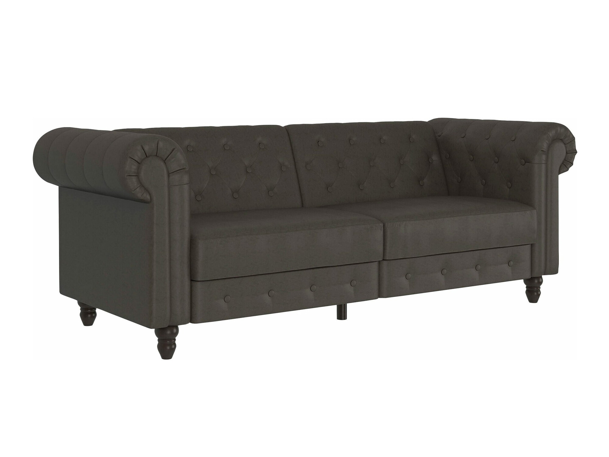 Sofa chesterfield Tulsa 217 (Antracit)