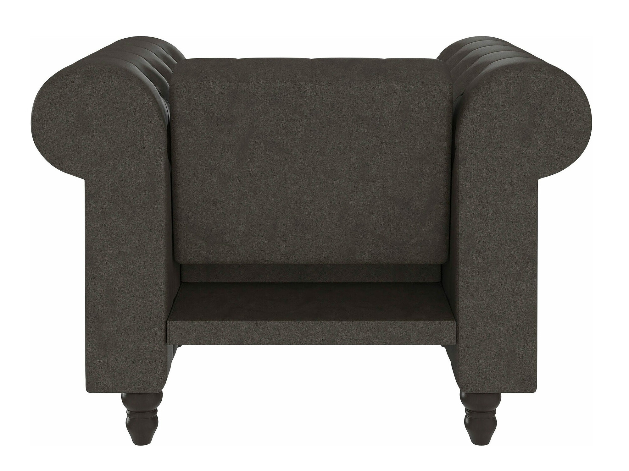 Chesterfield fotelja Tulsa 630 (Tamno smeđa)