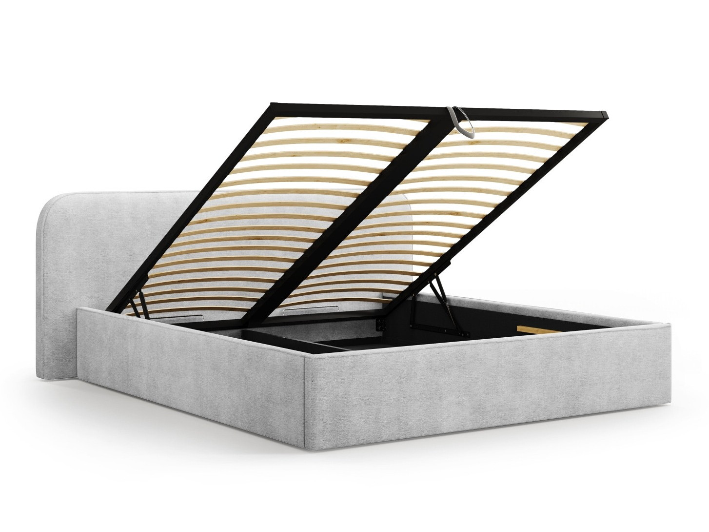 Krevet Beckley 158 (Babel Svijetlo siva)