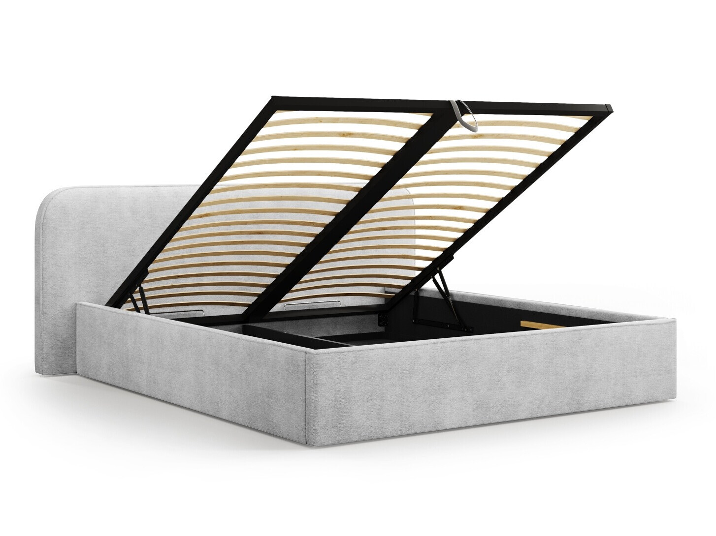 Krevet Beckley 158 (Babel Svijetlo siva)