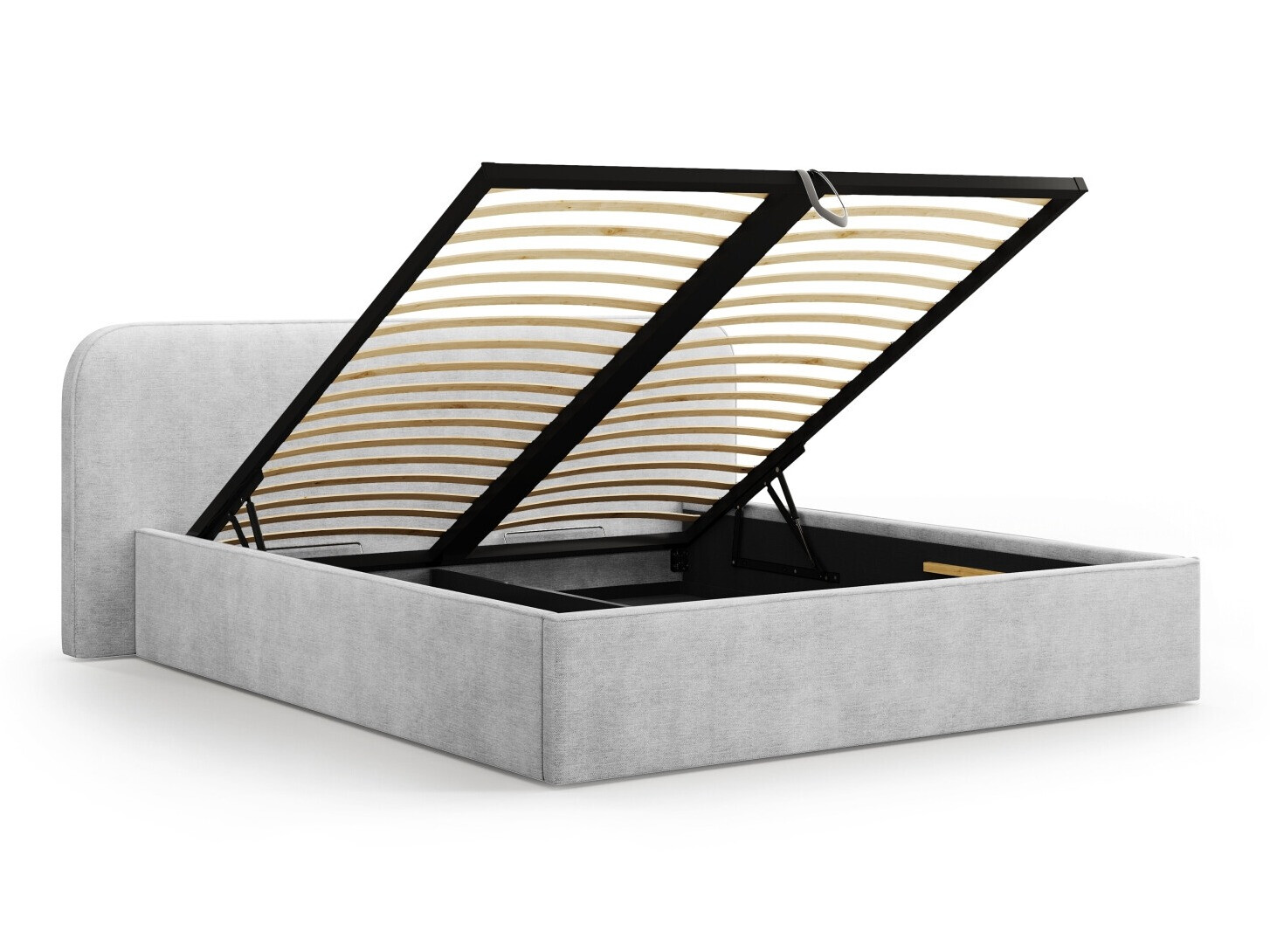 Krevet Beckley 158 (Babel Svijetlo siva)