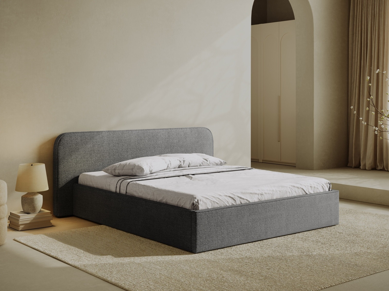 Krevet Beckley 158 (Monet Graphite)